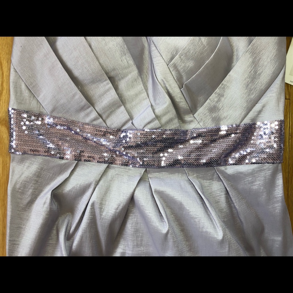 Calvin Klein Lilac Strapless Dress Size 8 NWT - Picture 3 of 4